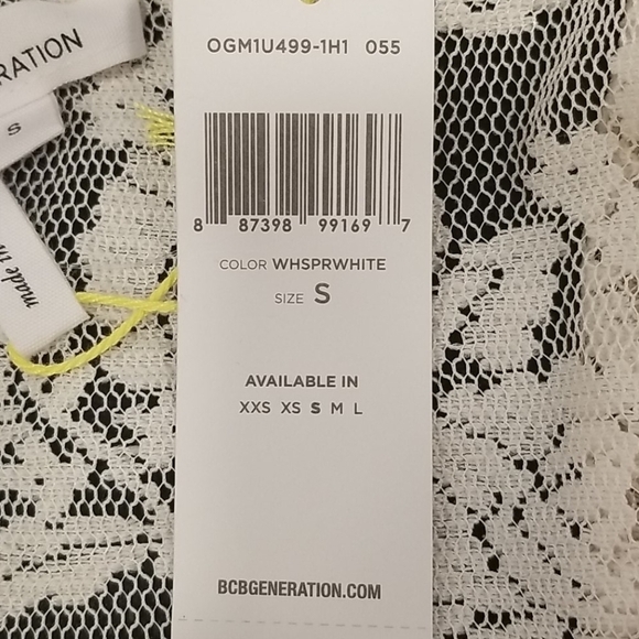 💕BCBGENERATION💕 Lace Sleeveless Top Small NWT - Picture 6 of 10